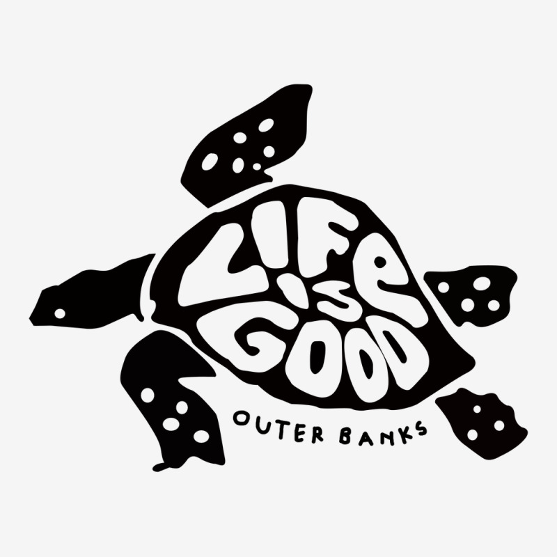 Life Is Good Turtle Outer Banks Baby Bibs by bergassejahtera | Artistshot