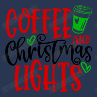 Coffee And Christmas Lights Ladies Denim Jacket | Artistshot