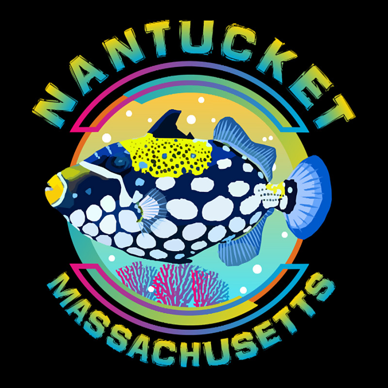 Nantucket Massachusetts Fishing Town, Clown Triggerfish With Colorful Kids Cap by Pannell Quintero | Artistshot