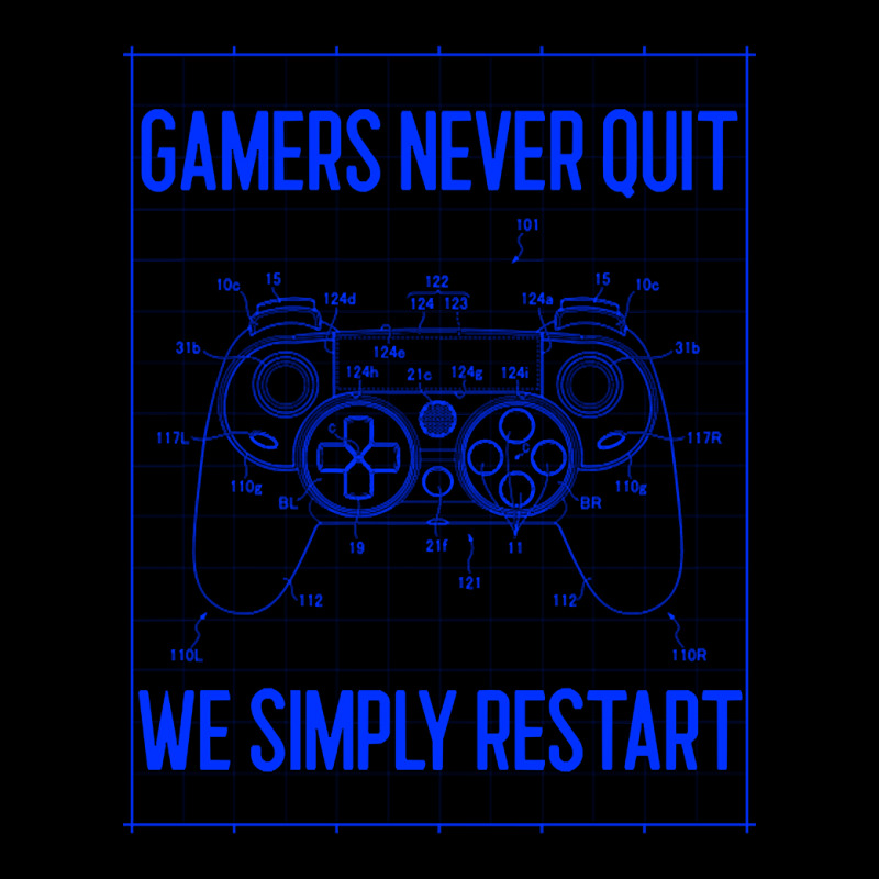 Gamers Never Quit We Simply Restart-fbjiy Men's Long Sleeve Pajama Set | Artistshot