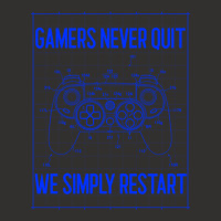 Gamers Never Quit We Simply Restart-fbjiy Champion Hoodie | Artistshot