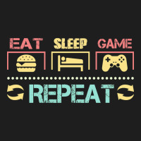 Funny Eat Sleep Game Repeat Gift For Lover Video Game-g0tdq Classic T-shirt | Artistshot