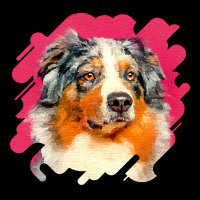 Australian Shepherd T  Shirt Australian Shepherd   Blue Merle Portrait Youth Jogger | Artistshot