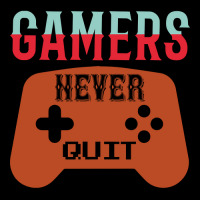 Gamers Never Quit Fleece Short | Artistshot