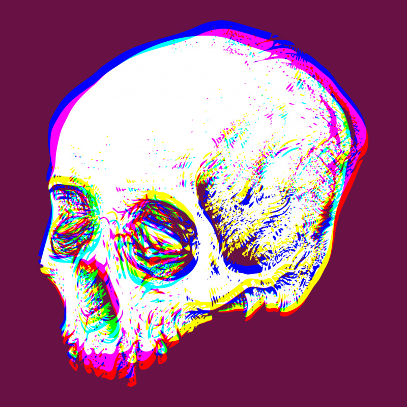 Skull Glitch Ornament | Artistshot