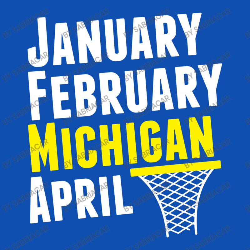 January February Michigan April - March Madness Basketball Ornament | Artistshot