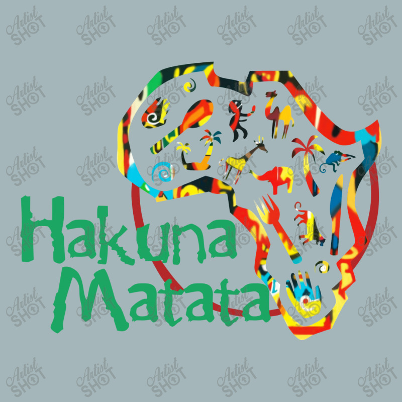 Funny Hakuna Matata Unisex Sherpa-Lined Denim Jacket by Reotechart | Artistshot