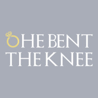 He Bent The Knee Bride Engagement Wedding Women Cute Gift Tank Dress | Artistshot