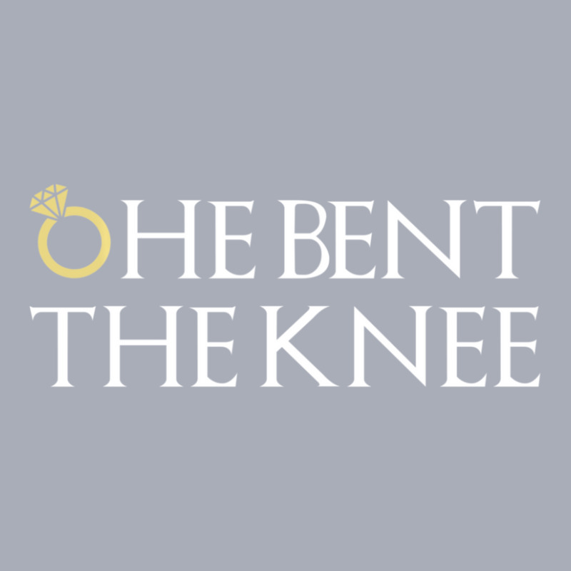 He Bent The Knee Bride Engagement Wedding Women Cute Gift Tank Dress by bummercaught | Artistshot