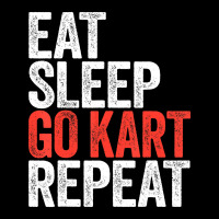 Eat Sleep Go Kart Repeat Karting Racer Gif Youth Sweatshirt | Artistshot