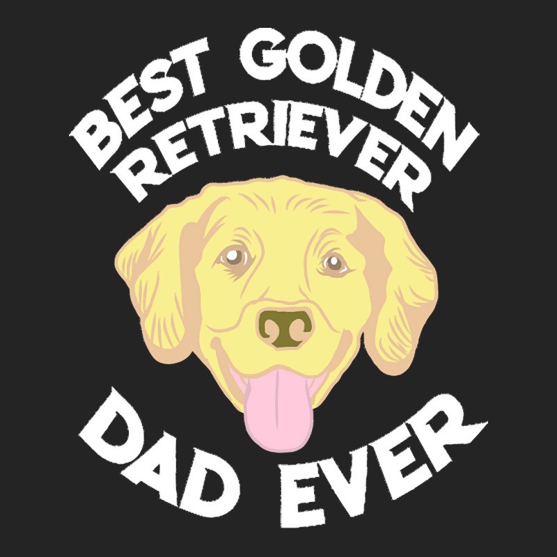 Best Golden Retriever Dad Ever T  Shirt Best Golden Retriever Dad Ever 3/4 Sleeve Shirt | Artistshot