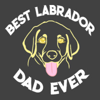 Best Labrador Dad Ever Gift T  Shirt Best Labrador Dad Ever Funny Labr Vintage T-shirt | Artistshot