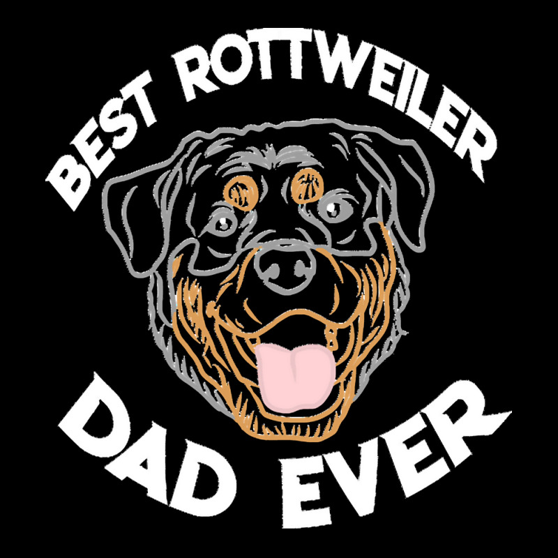 Best Rottweiler Dad Ever T  Shirt Best Rottweiler Dad Ever Funny Rottw Men's 3/4 Sleeve Pajama Set | Artistshot