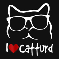 I Love Catturd Oval Patch | Artistshot