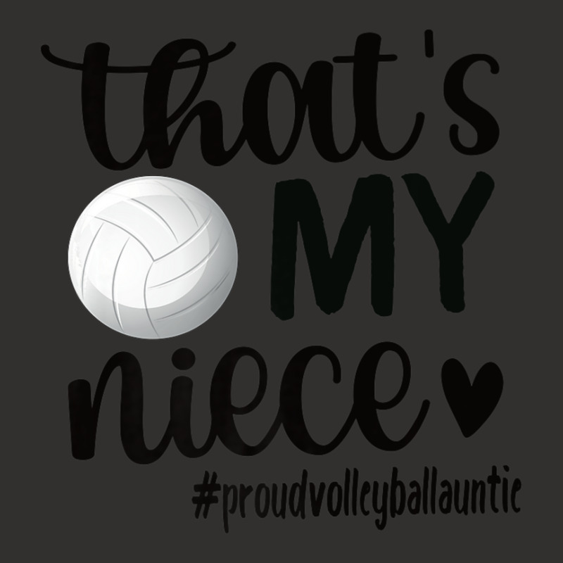 That's My Niece Proud Volleyball Auntie Volleyball Aunt Champion Hoodie by Min06 | Artistshot