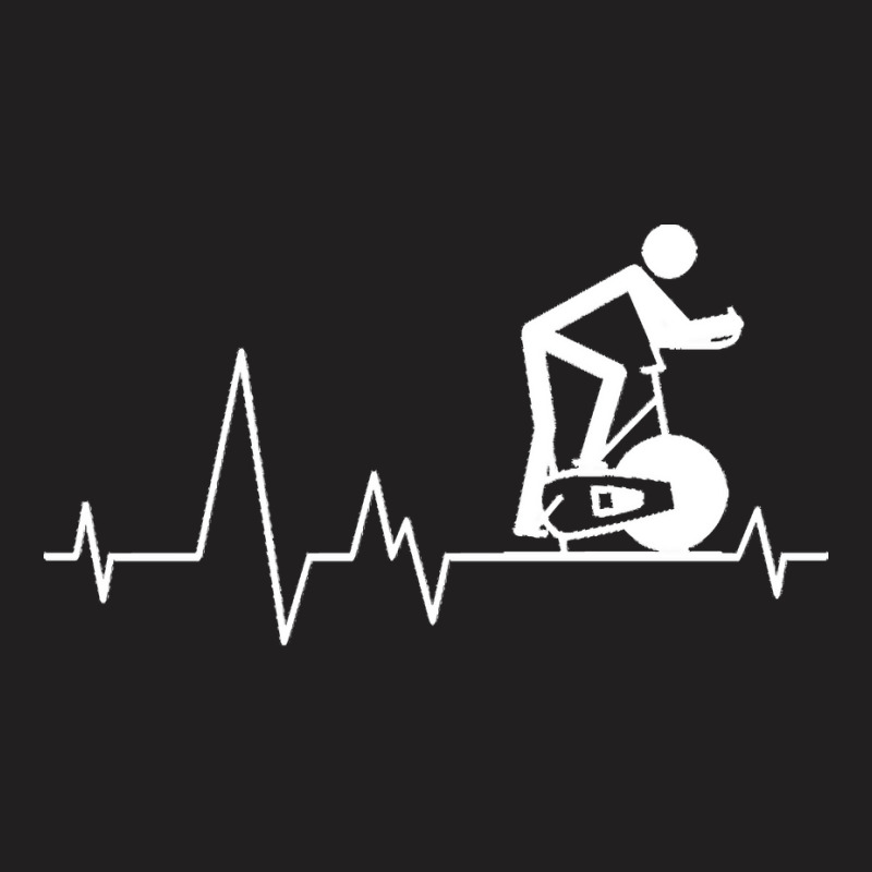 Cycling T  Shirt Indoor Spinning Cycle Heartbeat T  Shirt T-shirt | Artistshot