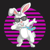 Dabbing Bunny Funny Rabbit T  Shirt Funny Dabbit Dabbing Rabbit Sungla T-shirt | Artistshot