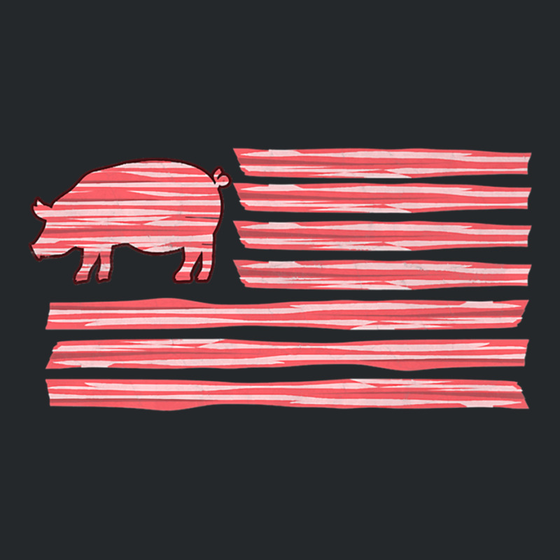 Sweet Salted Smoke Meaty Pig Flag Artwork Bacon Premium Crewneck Sweatshirt | Artistshot