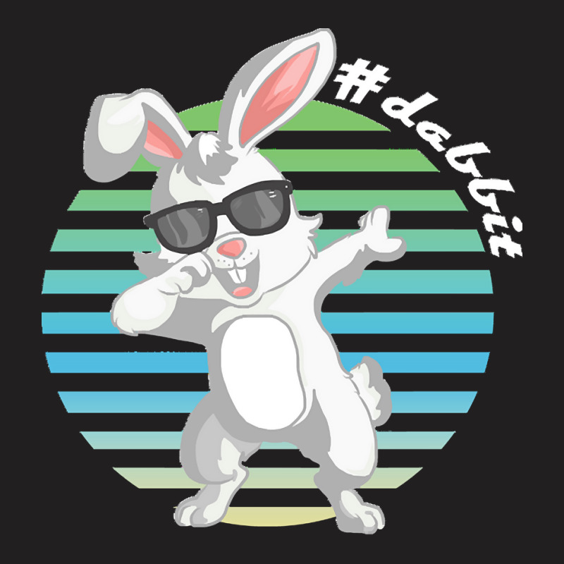 Dabbit Bunny T  Shirt Funny Dabbit Dabbing Rabbit Sunglasses Easter Bu T-shirt | Artistshot