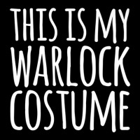 This Is My Warlock Costume Halloween Funny Lazy Easy Outfit Adjustable Cap | Artistshot