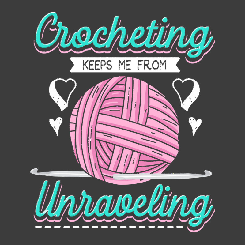 Dressmaker T  Shirt Crocheting Keeps Me From Unravelling T  Shirt Men's Polo Shirt | Artistshot