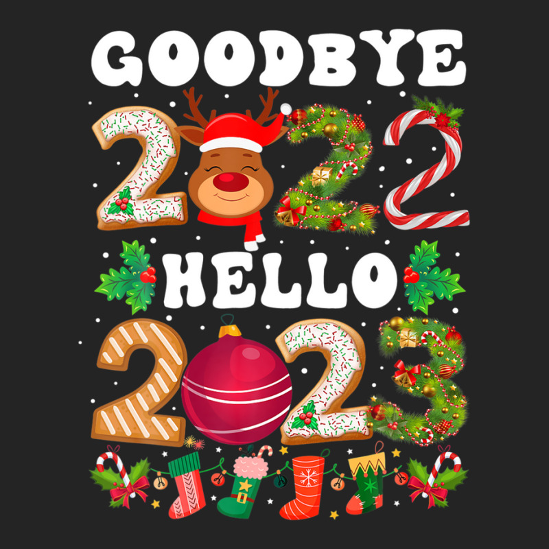 Goodbye 2022 Hello 2023 Happy New Year Funny Christmas Xmas 3/4 Sleeve Shirt | Artistshot