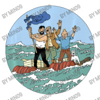 Tin-tin Sea Adventure With Captain Haddock Sticker | Artistshot