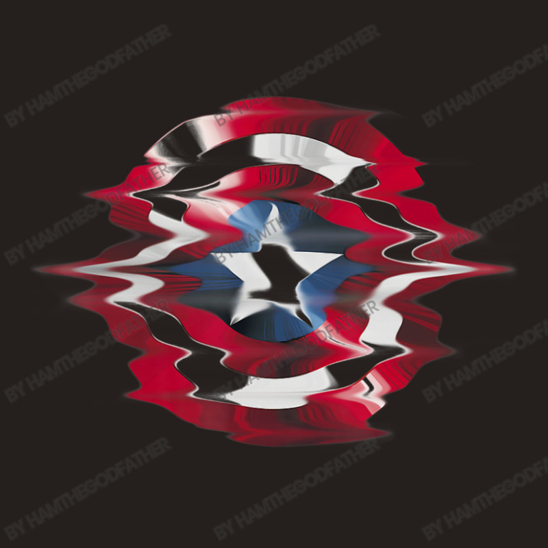 Cap.tain America Shield Glitch Tank Top | Artistshot