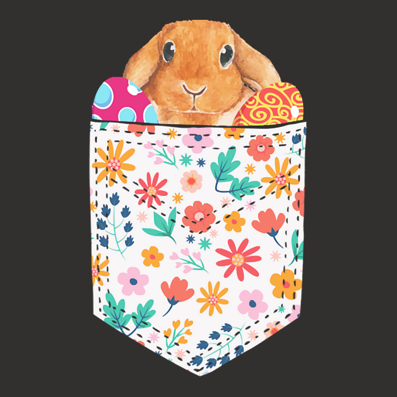 Easter Day T  Shirt Cute Rabbit Bunny Pet Easter Eggs In Pocket Easter Champion Hoodie | Artistshot