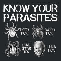 Know Your Parasites Tick Biden (on Back) Classic Crewneck Sweatshirt | Artistshot