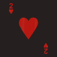 Two Of Hearts Blackjack Cards Poker 21 2 Tank Top | Artistshot