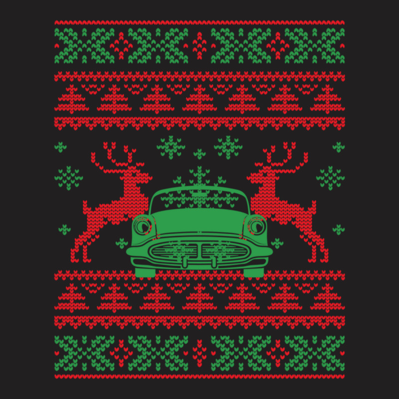 Santa Hotrod Ugly Christmas T-shirt | Artistshot