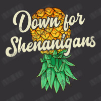 Upside Down Pineapple Down For Shenanigans Swinger Vintage Short | Artistshot