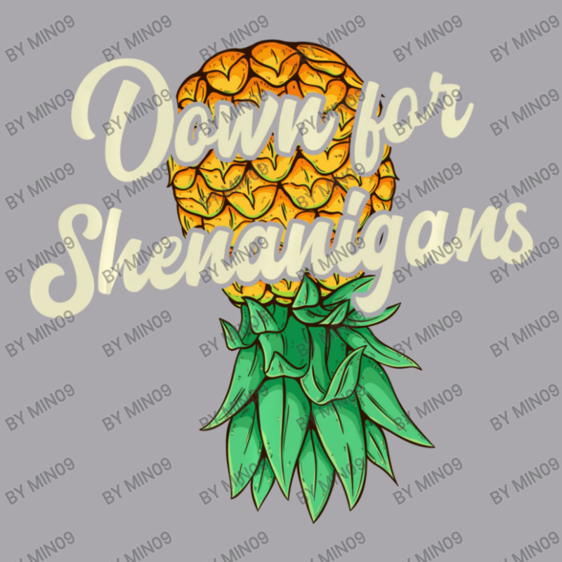 Upside Down Pineapple Down For Shenanigans Swinger Youth 3/4 Sleeve | Artistshot