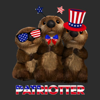 Otter Gift Patriot Otters Gift Otter 4th Of July Gift Otter American F Exclusive T-shirt | Artistshot