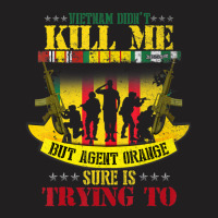 Vietnam Veterans Day Orange Agent Victims Retired Soldiers T-shirt | Artistshot