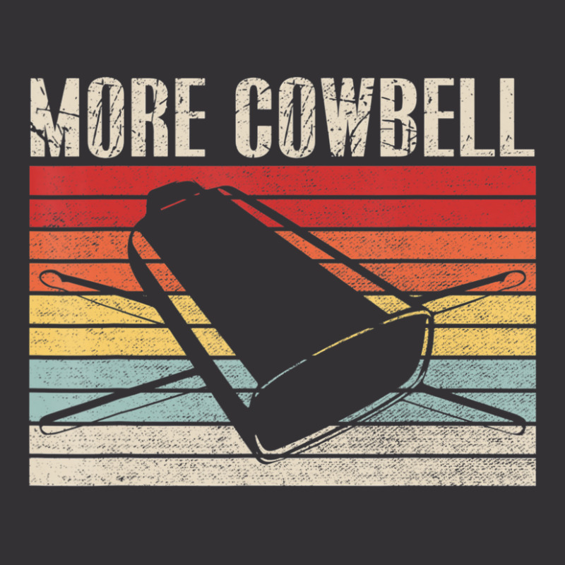 Vintage More Cowbell Sarcastic Humor Music Lover Vintage Short by rastyrocl | Artistshot