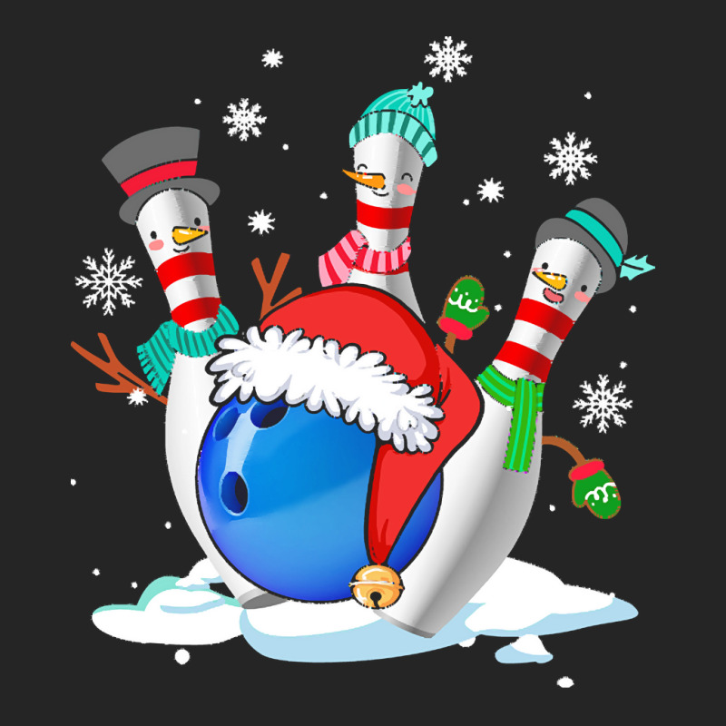 Funny Bowling With Christmas Ball Lover T  Shirt Funny Bowling With Ch Unisex Hoodie | Artistshot