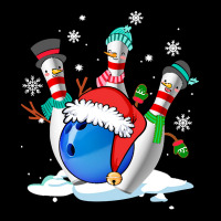 Funny Bowling With Christmas Ball Lover T  Shirt Funny Bowling With Ch Zipper Hoodie | Artistshot