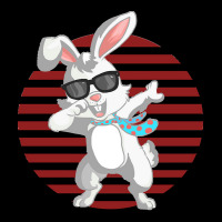 Funny Dabbit Dabbing Rabbit Sunglasses Easter Bunny Gifts V-neck Tee | Artistshot