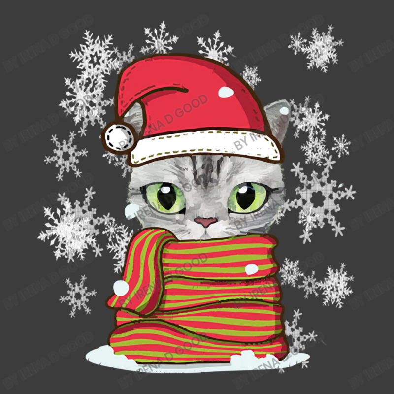 Cat Christmas Lovely Cat Christmas Men's Polo Shirt by Irena D Good | Artistshot