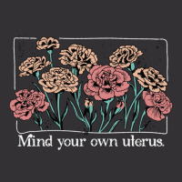 Mind Your Own Uterus Vintage Carnation Flowers Feminist Vintage Short | Artistshot