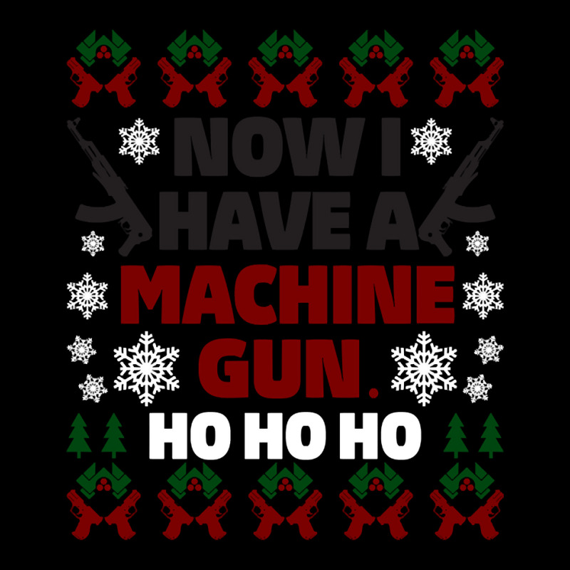 Now I Have A Machine Gun Christmas Sweater Adjustable Cap | Artistshot