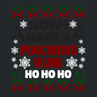 Now I Have A Machine Gun Christmas Sweater Crewneck Sweatshirt | Artistshot