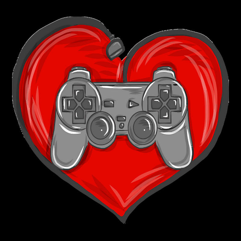 Gaming Apparel T  Shirt Heart Controller Gaming Lovers Awesome For Gam Long Sleeve Shirts | Artistshot