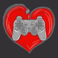 Gaming Apparel T  Shirt Heart Controller Gaming Lovers Awesome For Gam Vintage Hoodie And Short Set | Artistshot