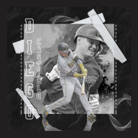 Diego Castillo Baseball Paper Poster Pirates 3 T-shirt | Artistshot