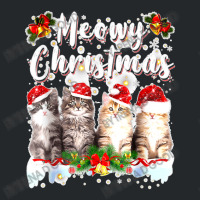 Cat Meowy Family Matching Christmas Pajamas Santa Cats Xmas Crewneck Sweatshirt | Artistshot