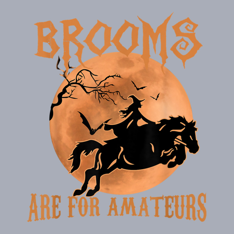 Brooms Are For Amateurs Horse Riding Funny Halloween Costume Tank Dress by DanielEricJagd | Artistshot