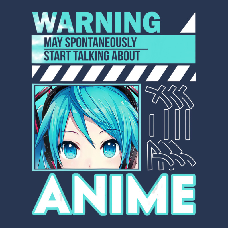 Warning May Spontaneously Talk About Anime Manga Girl Ladies Denim Jacket by rastyrocl | Artistshot